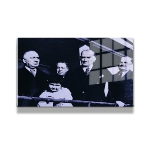 Atatürk Cam Tablo Yatay 518