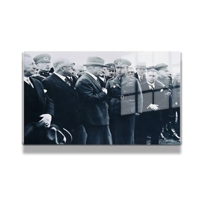 Atatürk Cam Tablo Yatay 534