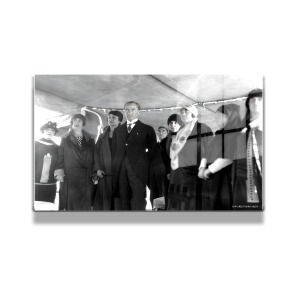 Atatürk Cam Tablo Yatay 14