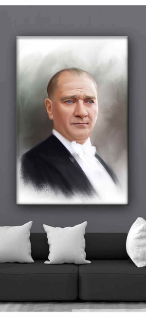 MUSTAFA KEMAL ATATÜRK KANVAS TABLO