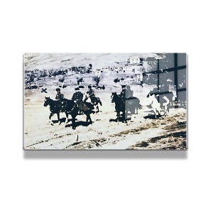 Atatürk Cam Tablo Yatay 607
