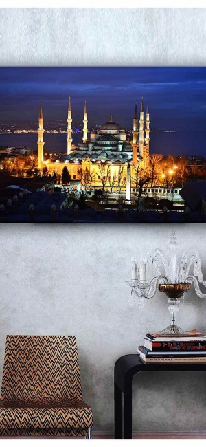 İSTANBUL CAMİİ KANVAS TABLO