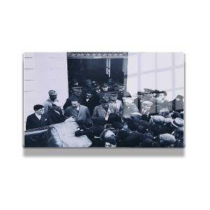 Atatürk Cam Tablo Yatay 598