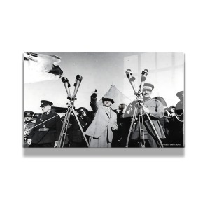 Atatürk Cam Tablo Yatay 105