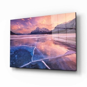 Doğa Manzara Cam Tablo 4mm Dayanıklı Temperli Cam