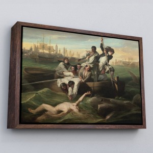 Çerçeveli Watsob Ve Köpek Balığı Tablosu - Watson And The Shark 1778-6658