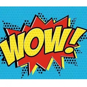  Pop Art Wow Sayılarla Boyama Seti Kasnaklı  40 x 50