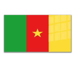 Dünya Ülke Bayrakları Kamerun