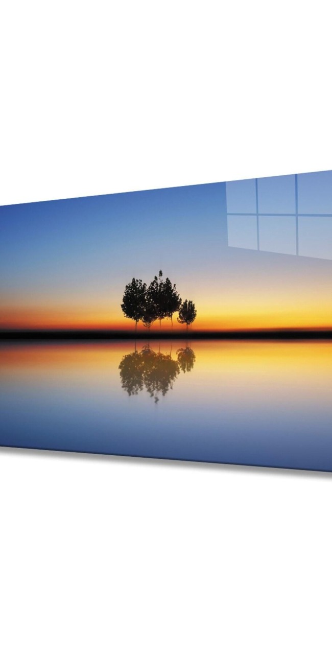 Doğa Manzara Cam Tablo 4mm Dayanıklı Temperli Cam