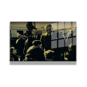 Atatürk Cam Tablo Yatay 593