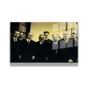 Atatürk Cam Tablo Yatay 509