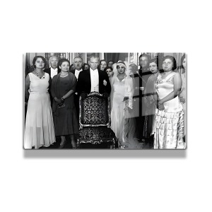 Atatürk Cam Tablo Yatay 331