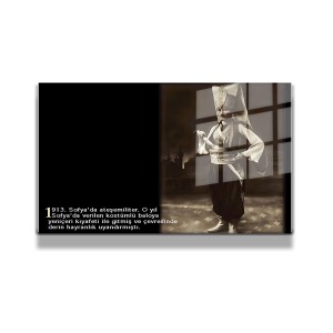 Atatürk Cam Tablo Yatay 643