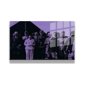 Atatürk Cam Tablo Yatay 633