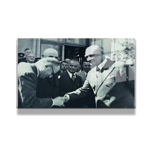 Atatürk Cam Tablo Yatay 498