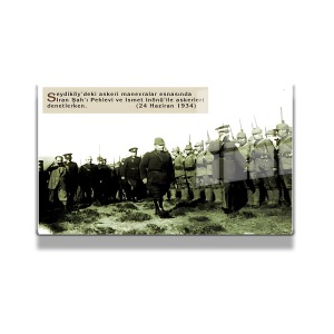 Atatürk Cam Tablo Yatay 709
