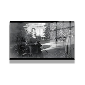 Atatürk Cam Tablo Yatay 140