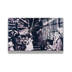 Atatürk Cam Tablo Yatay 624