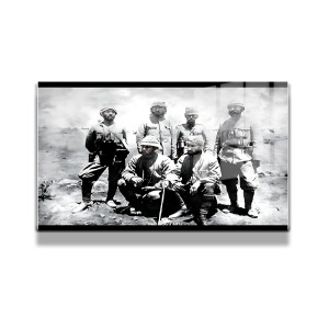 Atatürk Cam Tablo Yatay 200