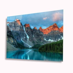 Manzara Cam Tablo 4mm Dayanıklı Temperli Cam