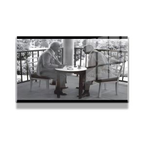 Atatürk Cam Tablo Yatay 217