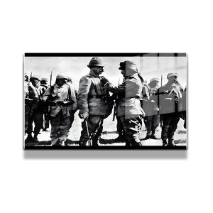 Atatürk Cam Tablo Yatay 304
