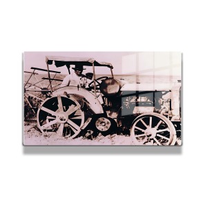 Atatürk Cam Tablo Yatay 605