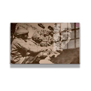 Atatürk Cam Tablo Yatay 820