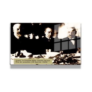 Atatürk Cam Tablo Yatay 808
