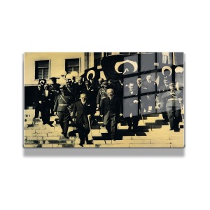 Atatürk Cam Tablo Yatay 541