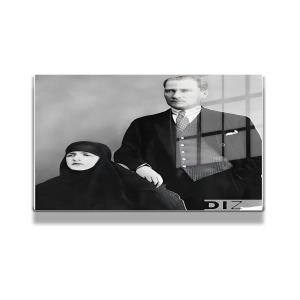 Atatürk Cam Tablo Yatay 426