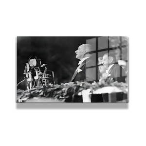 Atatürk Cam Tablo Yatay 368