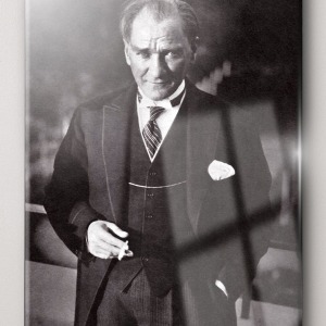 Atatürk Portre 08 Cam Tablo