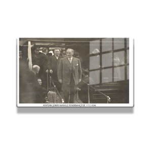 Atatürk Cam Tablo Yatay 383