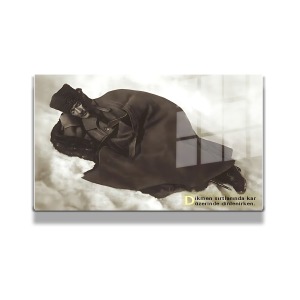 Atatürk Cam Tablo Yatay 793