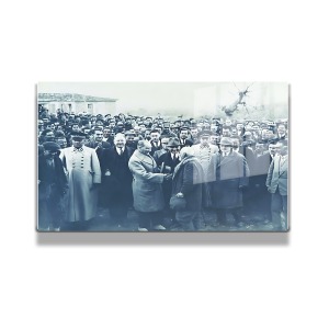 Atatürk Cam Tablo Yatay 510