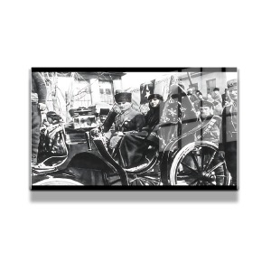 Atatürk Cam Tablo Yatay 111