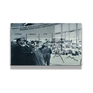 Atatürk Cam Tablo Yatay 511