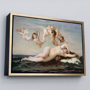 Çerçeveli Alexandre Cabanel'İn Venüsün Doğuşu İsimli Eseri Kanvas Tablo, The Birth Of Venus-5028