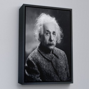 Çerçeveli Albert Einstein Tablo-7845