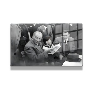 Atatürk Cam Tablo Yatay 453