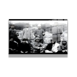 Atatürk Cam Tablo Yatay 301