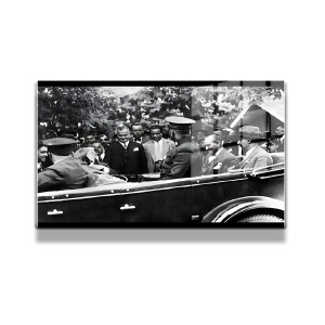 Atatürk Cam Tablo Yatay 256