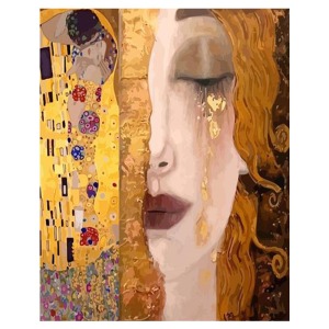  Kurt Bakışı Sayılarla Boyama SetiKasnaklı  40 x 50