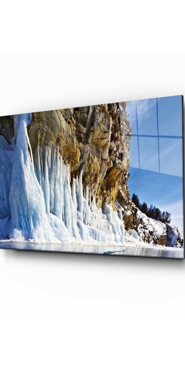 Doğa Manzara Cam Tablo 4mm Dayanıklı Temperli Cam