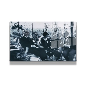 Atatürk Cam Tablo Yatay 616