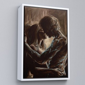 Çerçeveli Seksi Çift Tablosu-7952