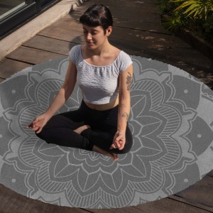 Yoga, Meditasyon,Burçlar ve Mandala Temalı,  Meditasyon Halısı 29